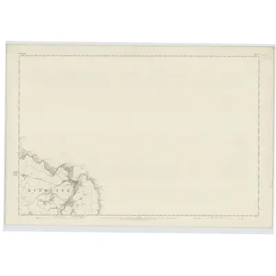 1856 Map of Berwickshire, Sheet VI, 1858 Print