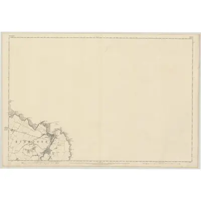 1856 Map of Berwickshire, Sheet VI, 1858 Print