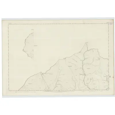 1857 Map of Berwickshire, Sheet VII (with inset XIIIA), 1862 Print