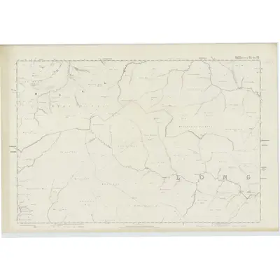1853 Map of Berwickshire, Sheet VIII, 1854 Print