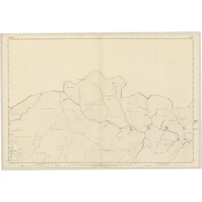 1857 Map of Berwickshire, Sheet VIII, 1862 Print