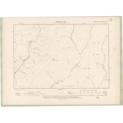 1906 Map of Berwickshire Sheet XIV.NW, 1908 Print