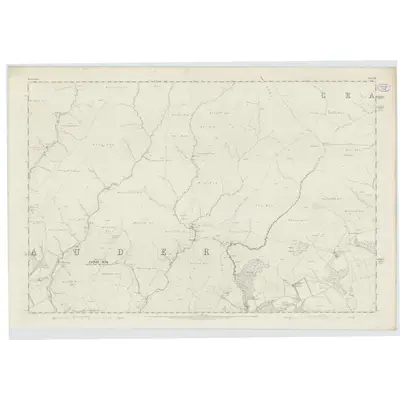1857 Map of Berwickshire, Sheet XIV, 1862 Print