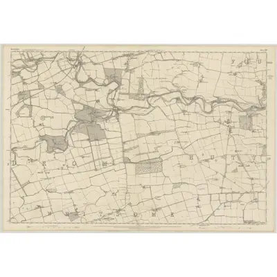 1856 Map of Berwickshire, Sheet XVII, 1862 Print