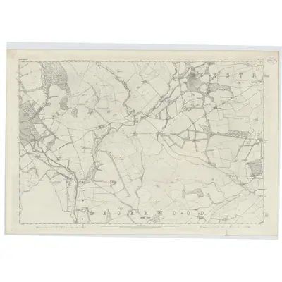 1857 Map of Berwickshire, Sheet XX, 1862 Print