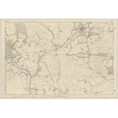 1857 Map of Berwickshire, Sheet XX, 1862 Print