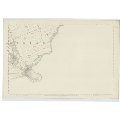 1858 Map of Berwickshire, Sheet XXIX, 1862 Print
