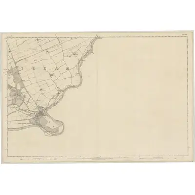 1858 Map of Berwickshire, Sheet XXIX, 1862 Print