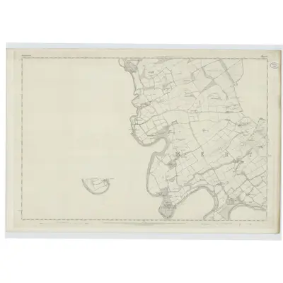 1858 Map of Berwickshire, Sheet XXX (with inset XXXA), 1862 Print