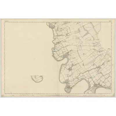 1858 Map of Berwickshire, Sheet XXX (with inset XXXA), 1862 Print
