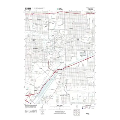 2012 Map of Berwyn, 2012 Print