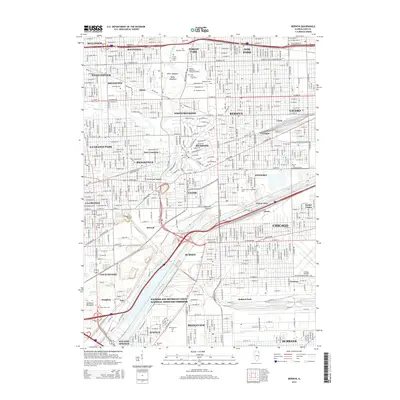 2015 Map of Berwyn, 2015 Print