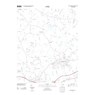 2013 Map of Bessemer City, 2013 Print