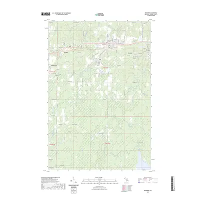 2023 Map of Bessemer, 2023 Print
