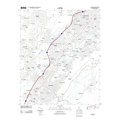 2011 Map of Bessemer, 2011 Print