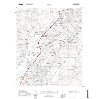 2018 Map of Bessemer, 2018 Print