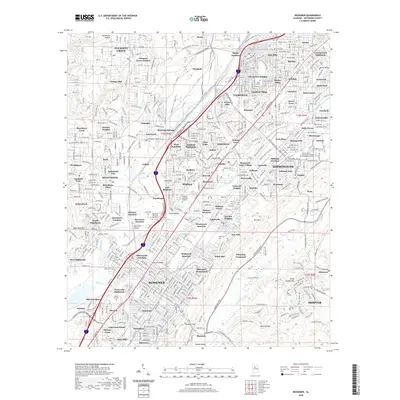 2020 Map of Bessemer, 2020 Print