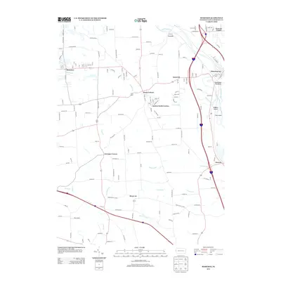 2013 Map of Bessemer, 2013 Print