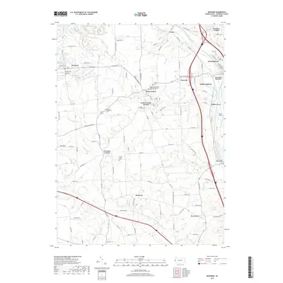 2019 Map of Bessemer, 2019 Print