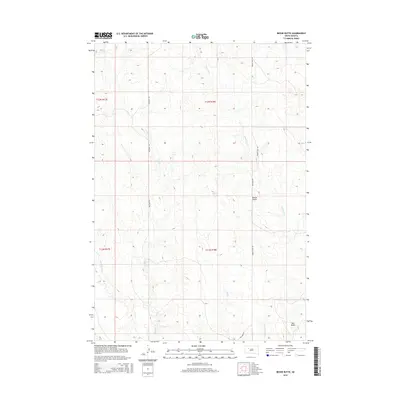 2015 Map of Bessie Butte, 2015 Print