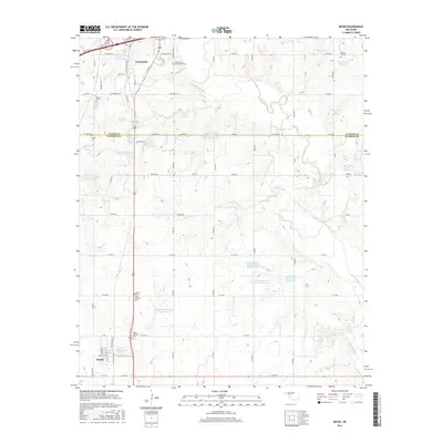 2016 Map of Bessie, 2016 Print