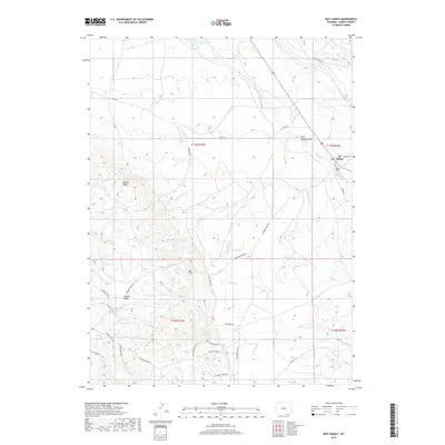 2017 Map of Best Ranch, 2017 Print