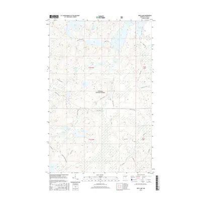 2016 Map of Beth Lake, 2016 Print