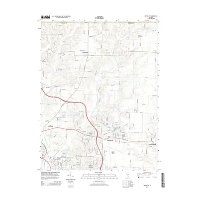 2015 Map of Bethalto, 2015 Print