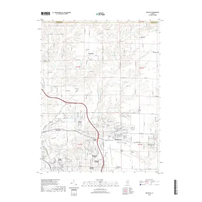 2018 Map of Bethalto, 2018 Print
