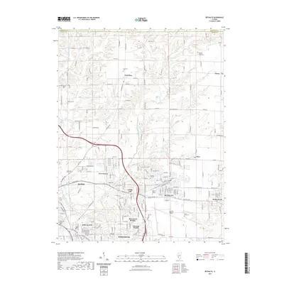 2021 Map of Bethalto, 2021 Print