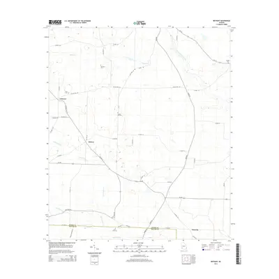 2014 Map of Bethany, 2014 Print
