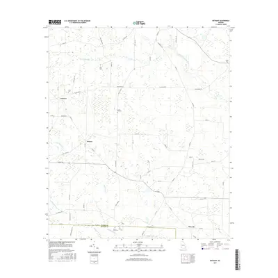 2017 Map of Bethany, 2017 Print