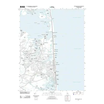 2011 Map of Bethany Beach, 2011 Print