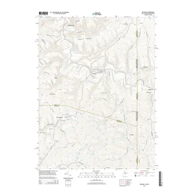 2014 Map of Bethany, 2014 Print