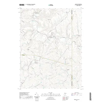 2019 Map of Bethany, 2019 Print