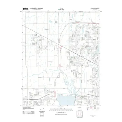 2012 Map of Bethany, 2012 Print