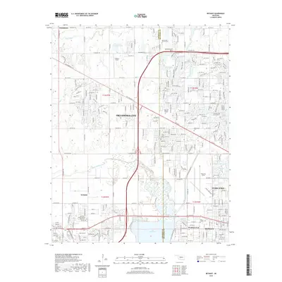 2018 Map of Bethany, 2018 Print