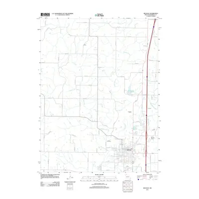 2011 Map of Bethany, 2011 Print