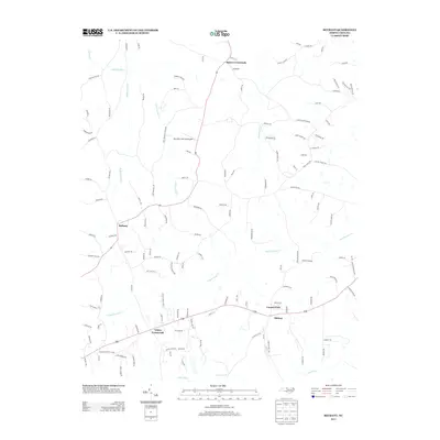 2013 Map of Bethany, 2013 Print