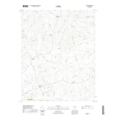2019 Map of Bethany, 2019 Print