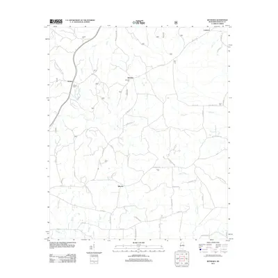 2012 Map of Betheden, 2012 Print