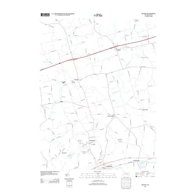 2013 Map of Bethel, 2013 Print