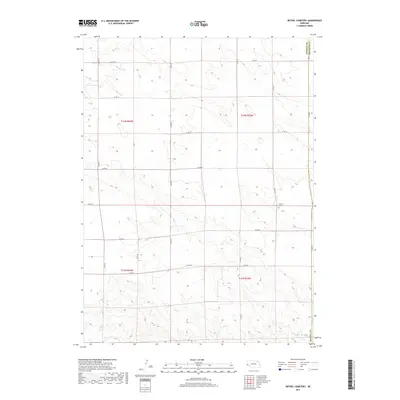 2017 Map of Bethel Cemetery, 2017 Print