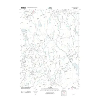 2012 Map of Bethel, 2012 Print