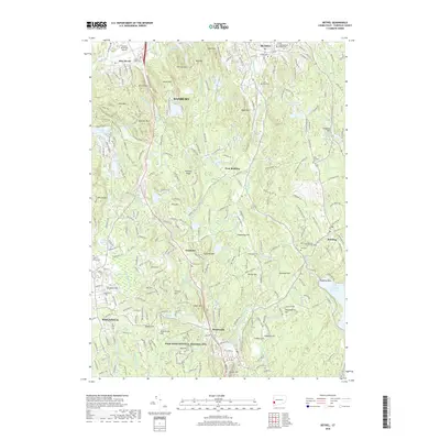 2018 Map of Bethel, 2018 Print