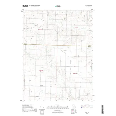 2017 Map of Bethel, 2017 Print