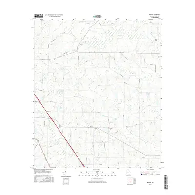 2017 Map of Bethel, 2017 Print