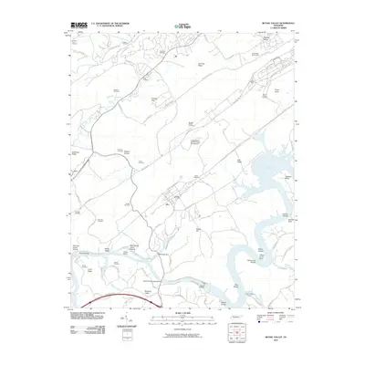 2010 Map of Bethel Valley, 2010 Print