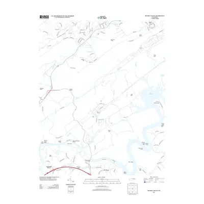 2013 Map of Bethel Valley, 2013 Print