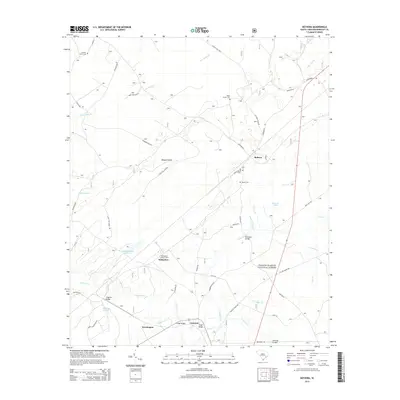 2014 Map of Bethera, 2014 Print